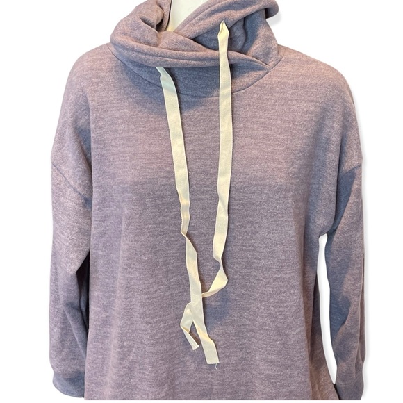 Comfy Cowlneck Drawstring Sweater - Picture 4 of 6